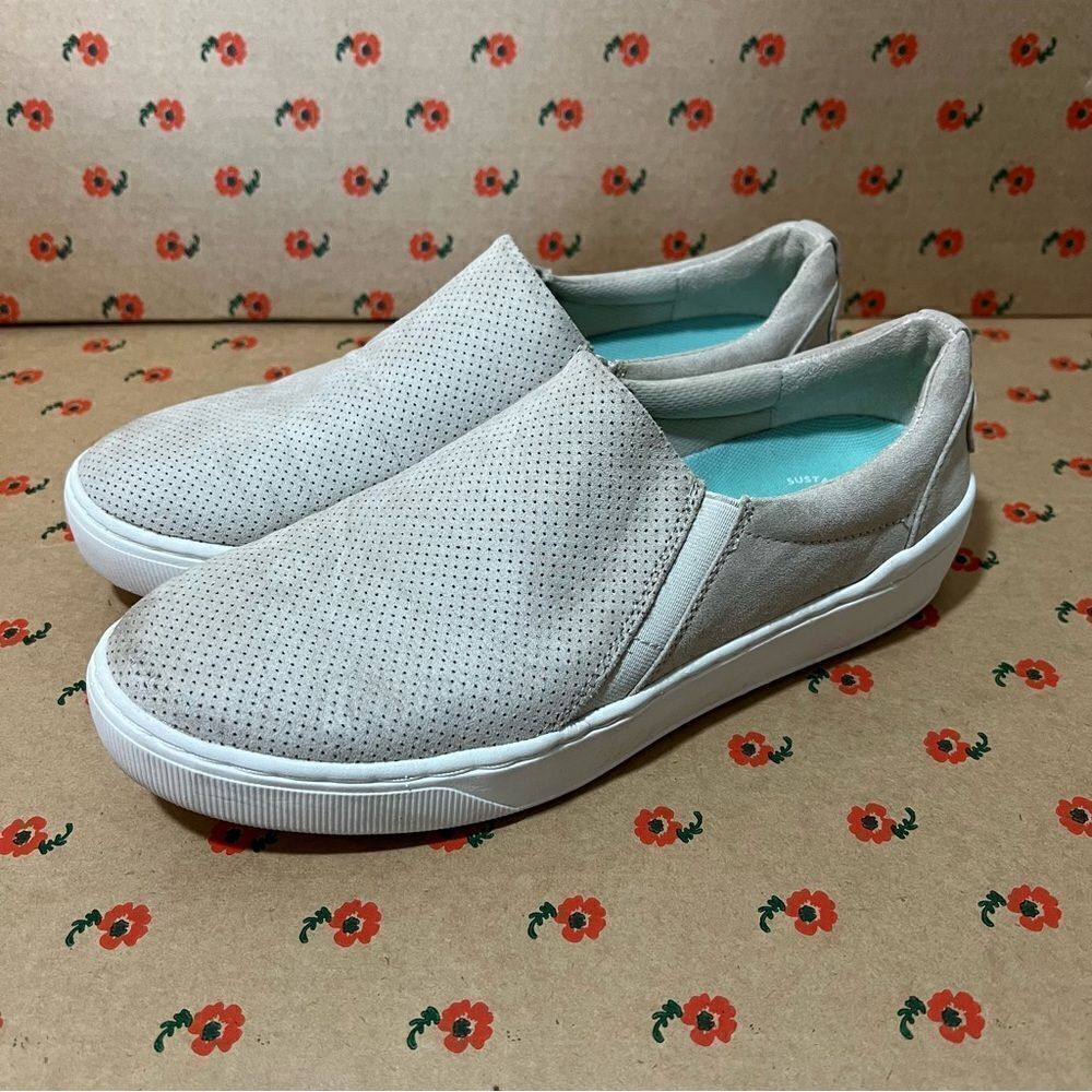 ✨ Dr. Scholl's Women’s Gray Slip On‎ Shoes 9